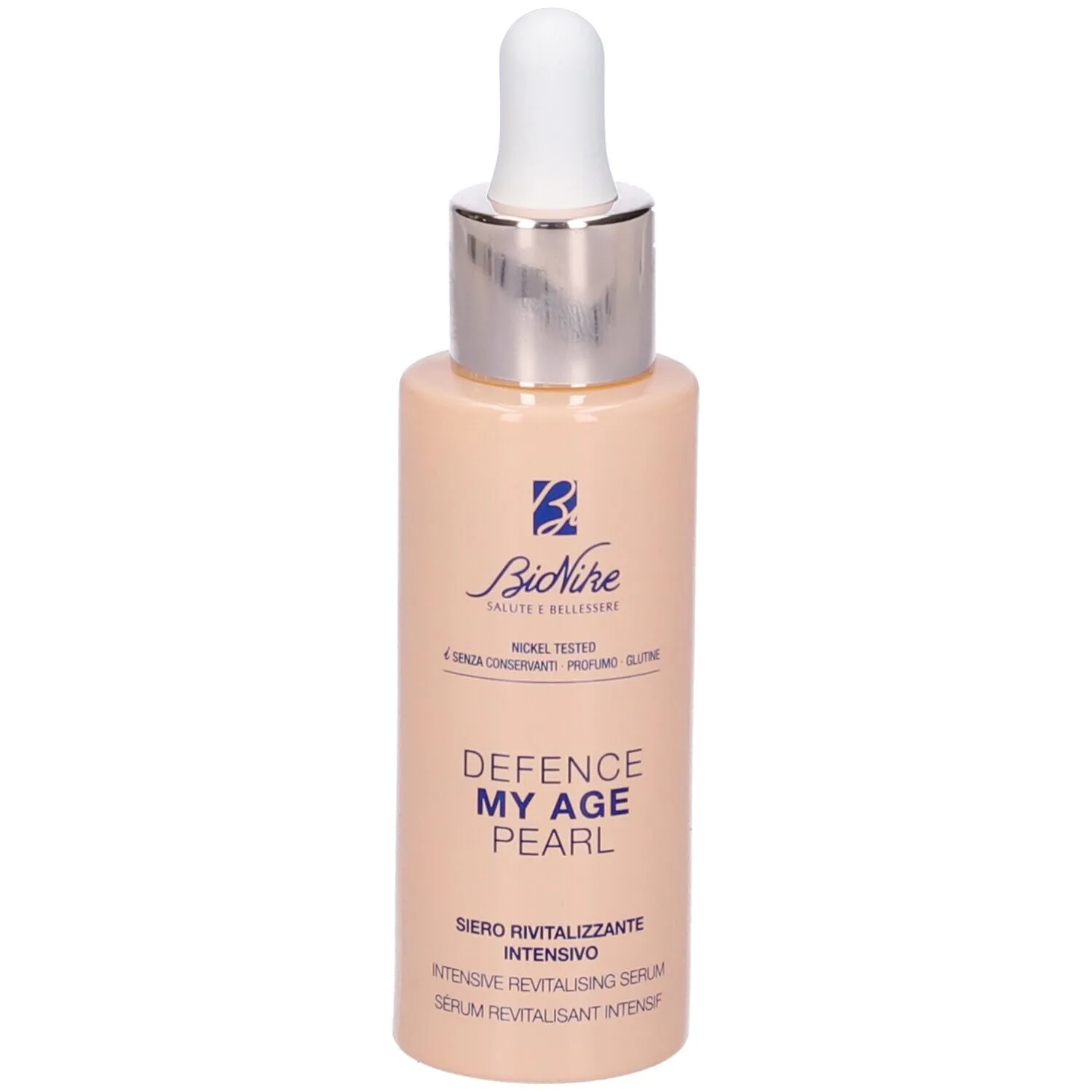 

Оживляющая сыворотка Defense My Age Pearl, 30 мл, мгновенная яркость Bionike