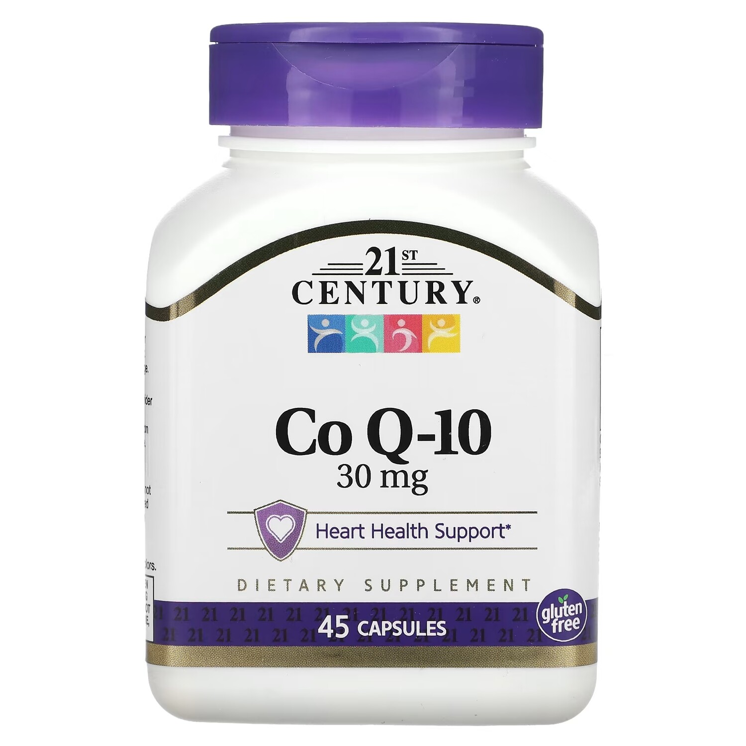 

Добавка 21st Century Co Q-10, 45 капсул