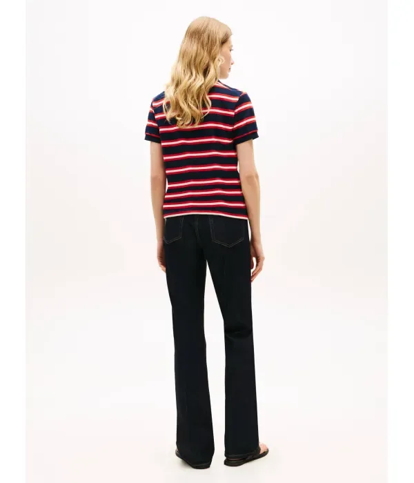 Поло TH 1985 regular fit Tommy Hilfiger, темно-синий — фото 3