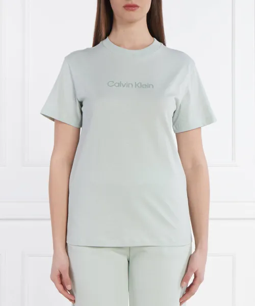 

Футболка с логотипом героя Regular fit Calvin Klein, зеленый