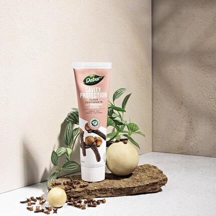 Зубная паста Clove с органической гвоздикой 100 мл Dabur — фото 2