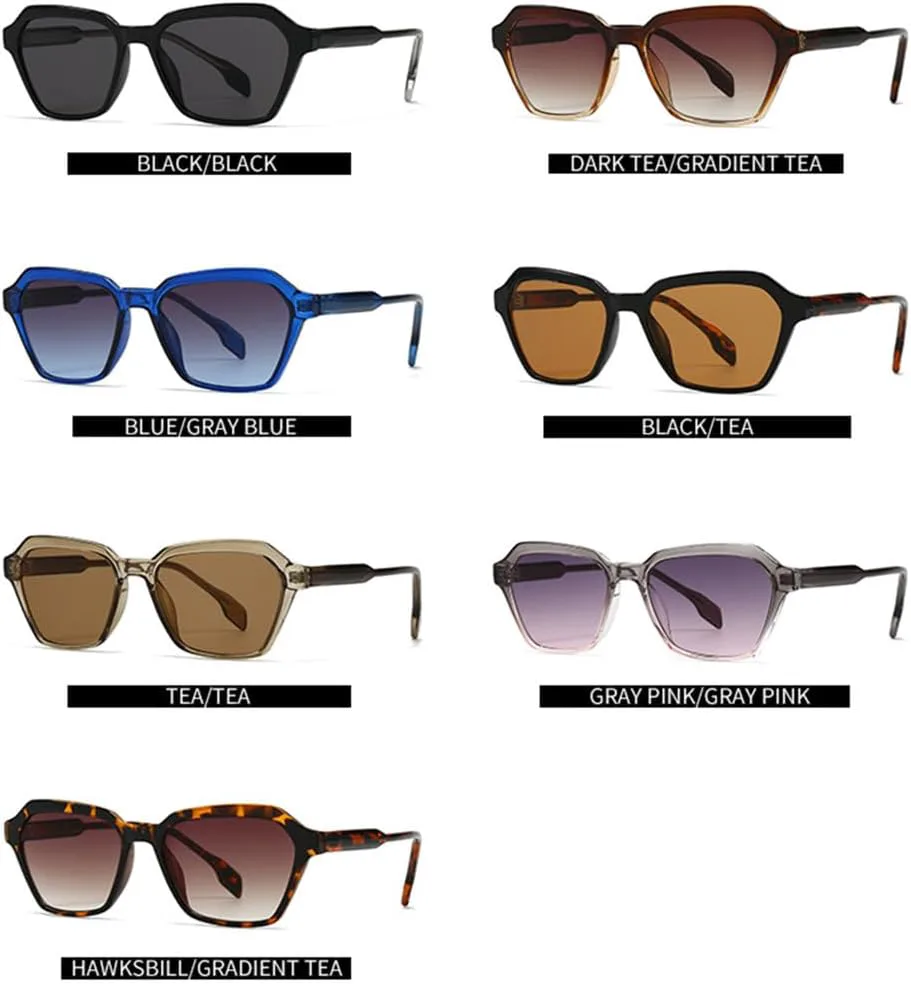 

Панк-солнцезащитные очки UV400 с градиентным покрытием и заклепками для женщин и мужчин, для путешествий на открытом воздухе и вождения UYPTK, C4 Black Tea