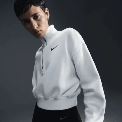 

Толстовка Nike Sportswear Phoenix Fleece, цвет Sail/Black