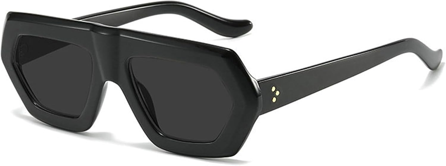 

Солнцезащитные очки Helena Retro Luxry неправильной квадратной формы для женщин и мужчин, модные солнцезащитные очки в цветной оправе, трендовые модели, защита от ультрафиолета UV400, C5