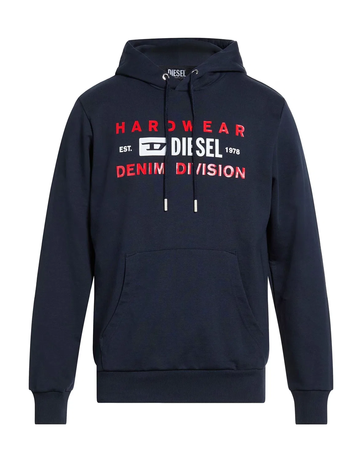 Свитшот с капюшоном Diesel синий