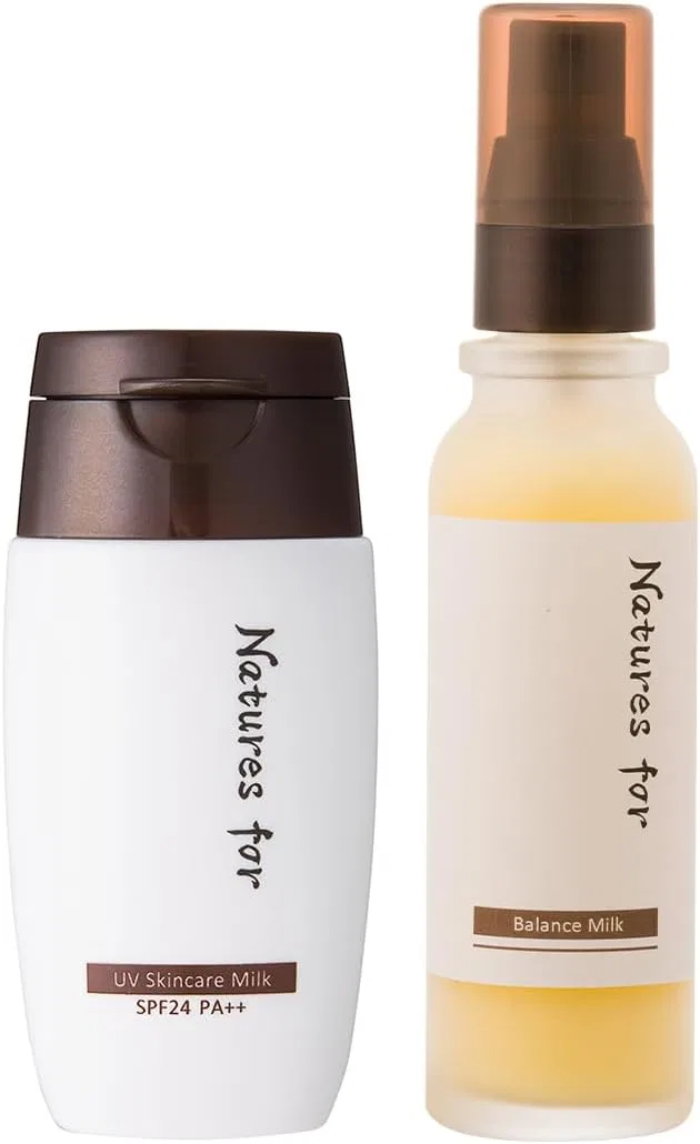 Набор для ухода за кожей Natures For с SPF и увлажняющим лосьоном