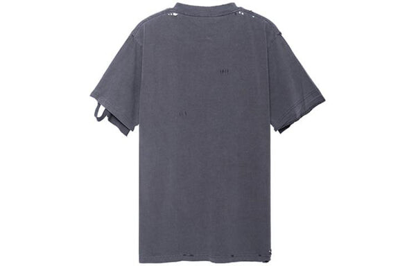 Футболка 'this is not' logo t-shirt 'grey' Balenciaga, серый — фото 2