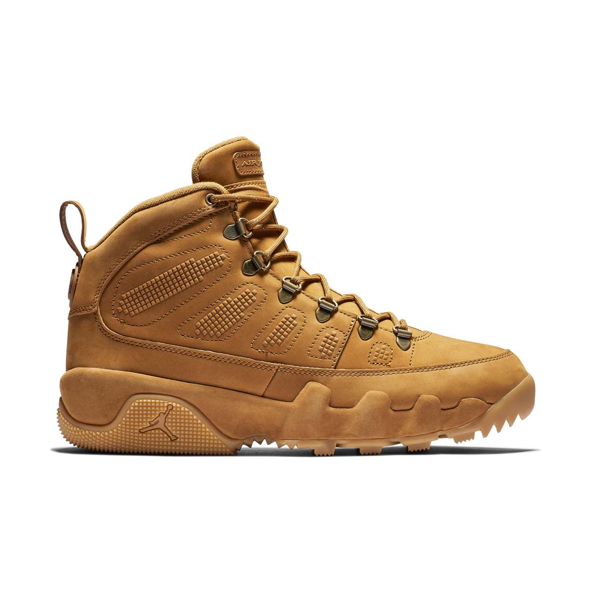 

Мужские ботинки Air Jordan 9 Retro_Wheat/Wheat-Baroque коричневый Jordan, коричневый