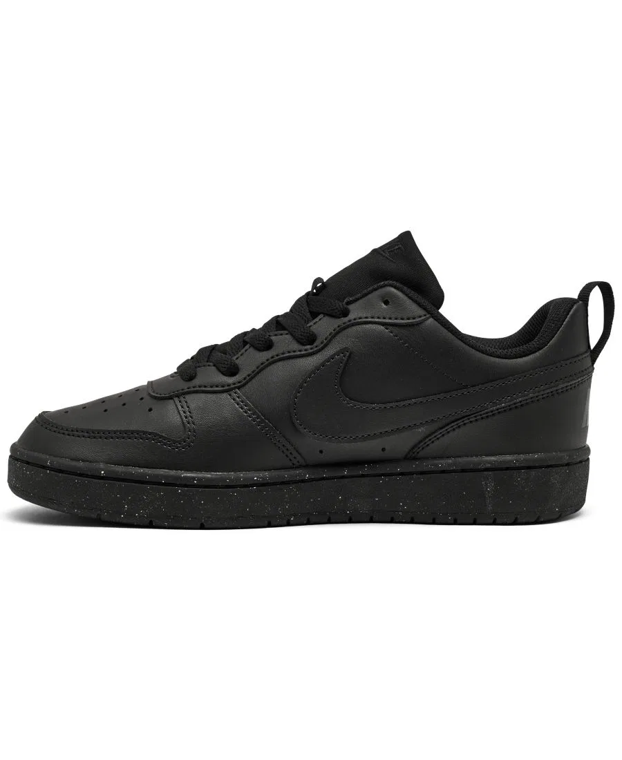 Детские повседневные кроссовки Big Kids Court Borough Low Recraft от Finish Line Nike, черный — фото 3