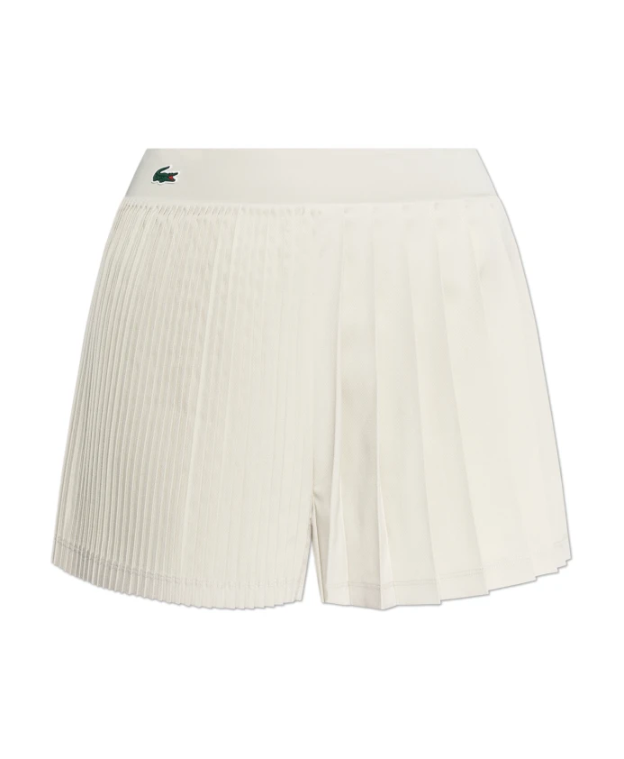

Плиссированные шорты Lacoste, серый
