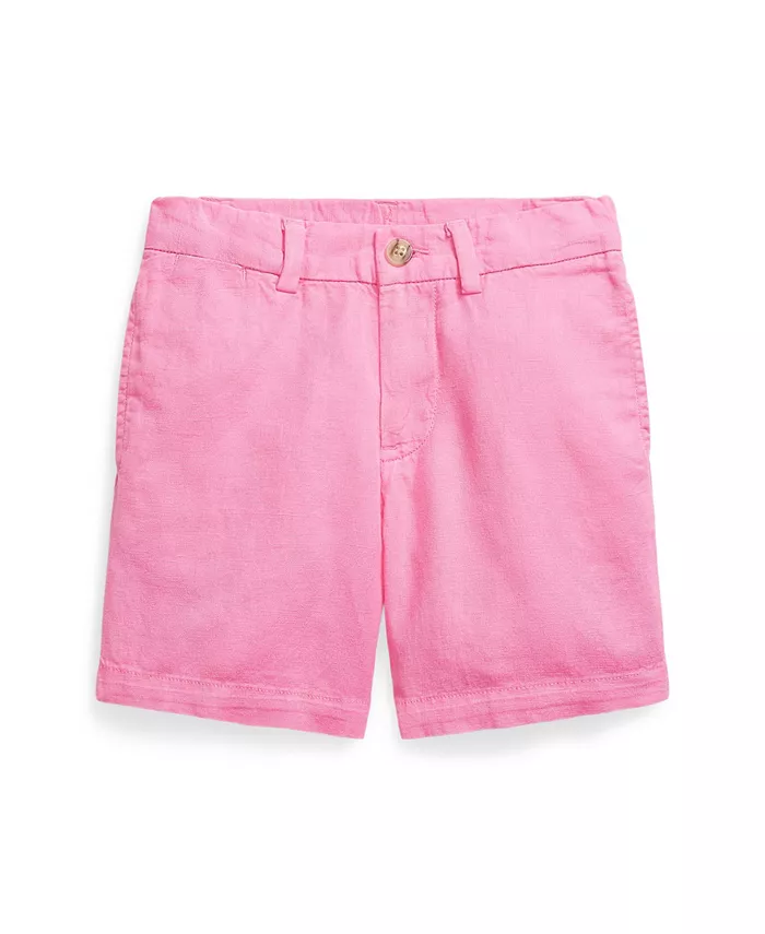 

Шорты Big Boys прямого кроя Polo Ralph Lauren, розовый