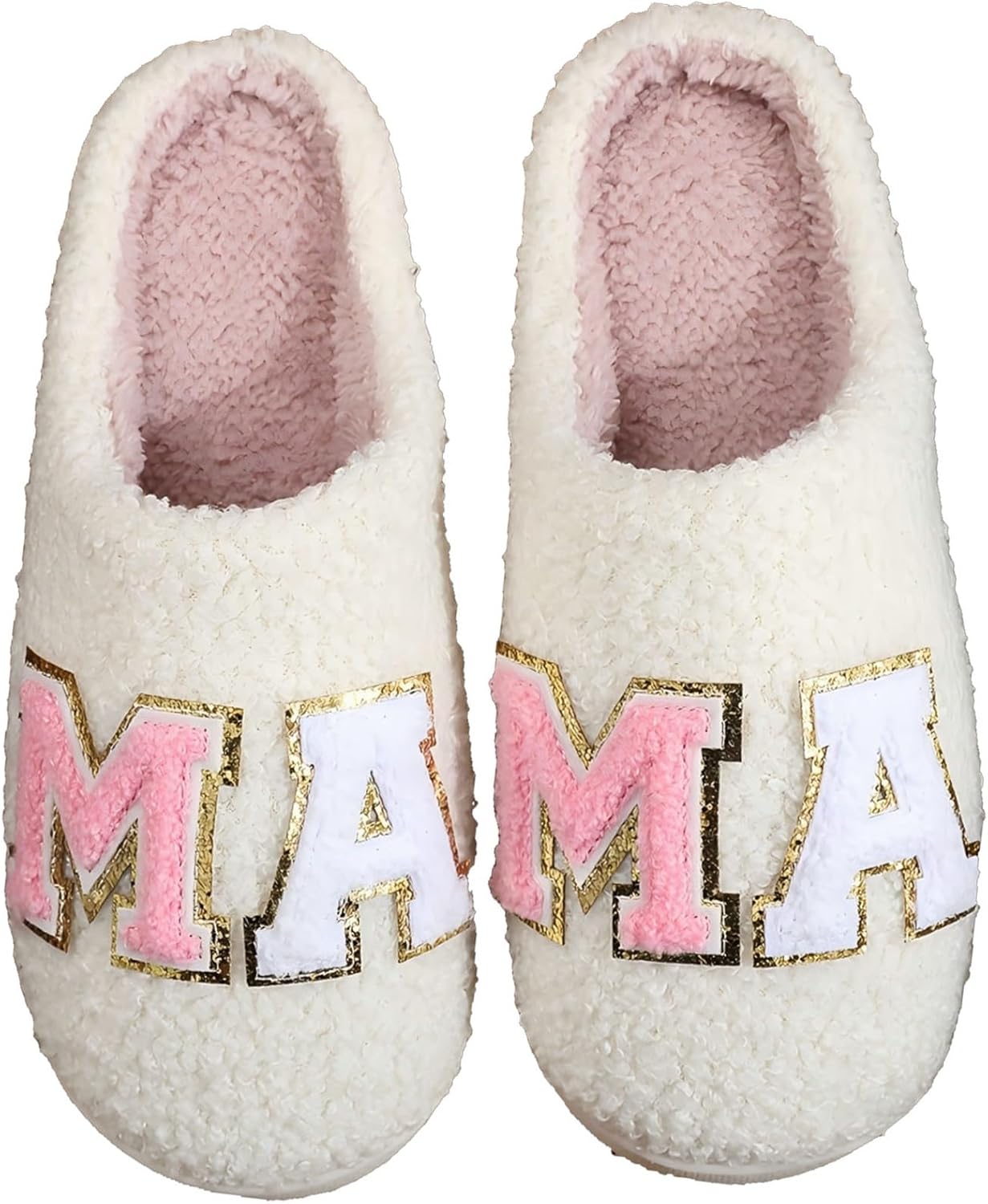 

Тапочки LNERIP зимние женские и мужские, пушистые плюшевые, с животными, милые мультяшные домашние тапочки, теплые и уютные, для дома и улицы, для девушек и женщин, Mama
