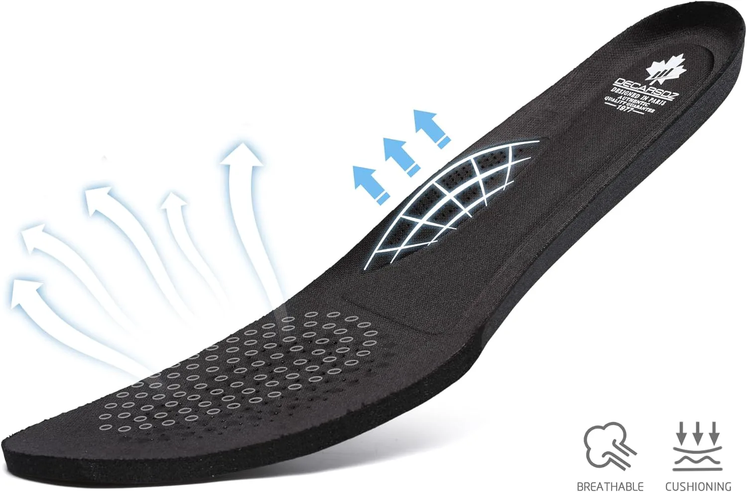 

Мужские классические туфли DECARSDZ на шнуровке из искусственной лакированной кожи для формального и вечернего образа