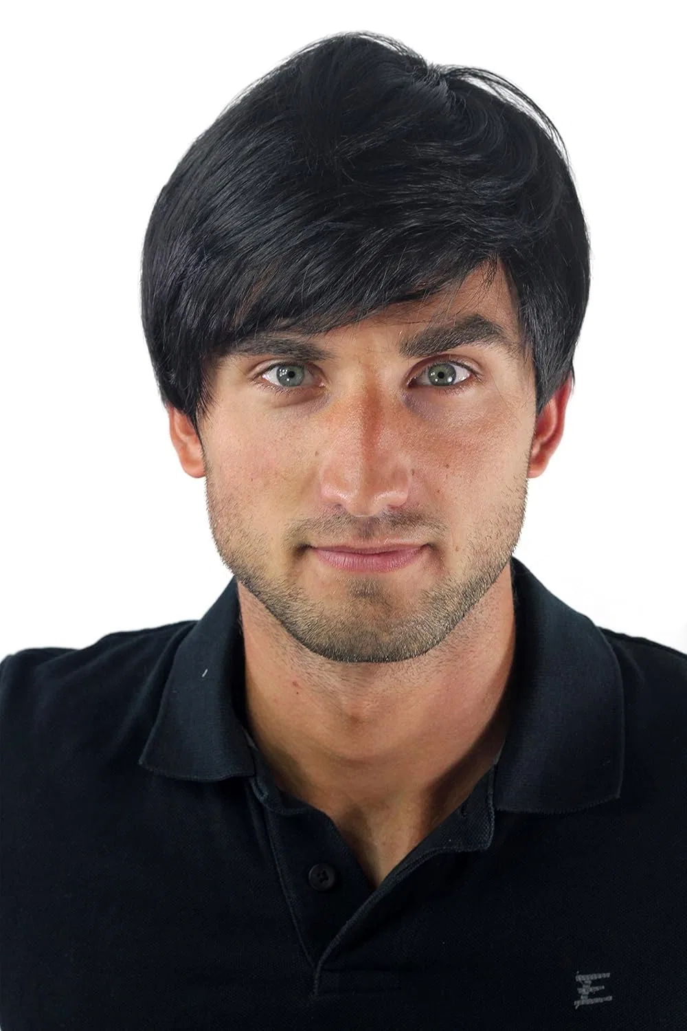 Мужской парик-накладка GFW/994/1B, короткий, черный Wig Me Up, Black (1B)