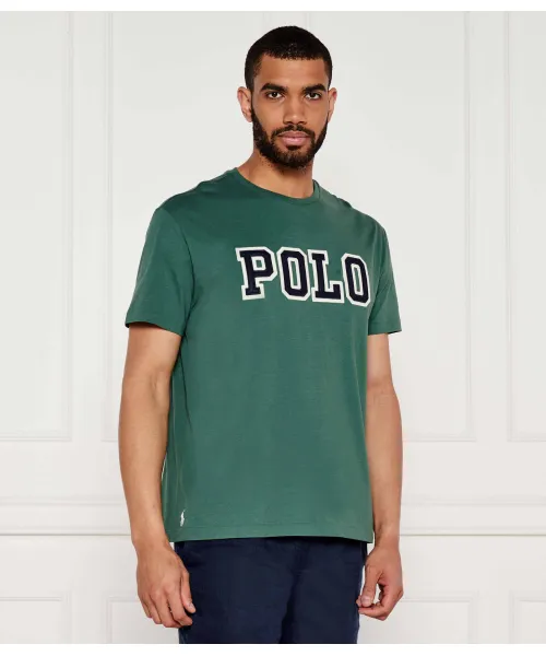 

Футболка Classic fit Polo Ralph Lauren, зеленый