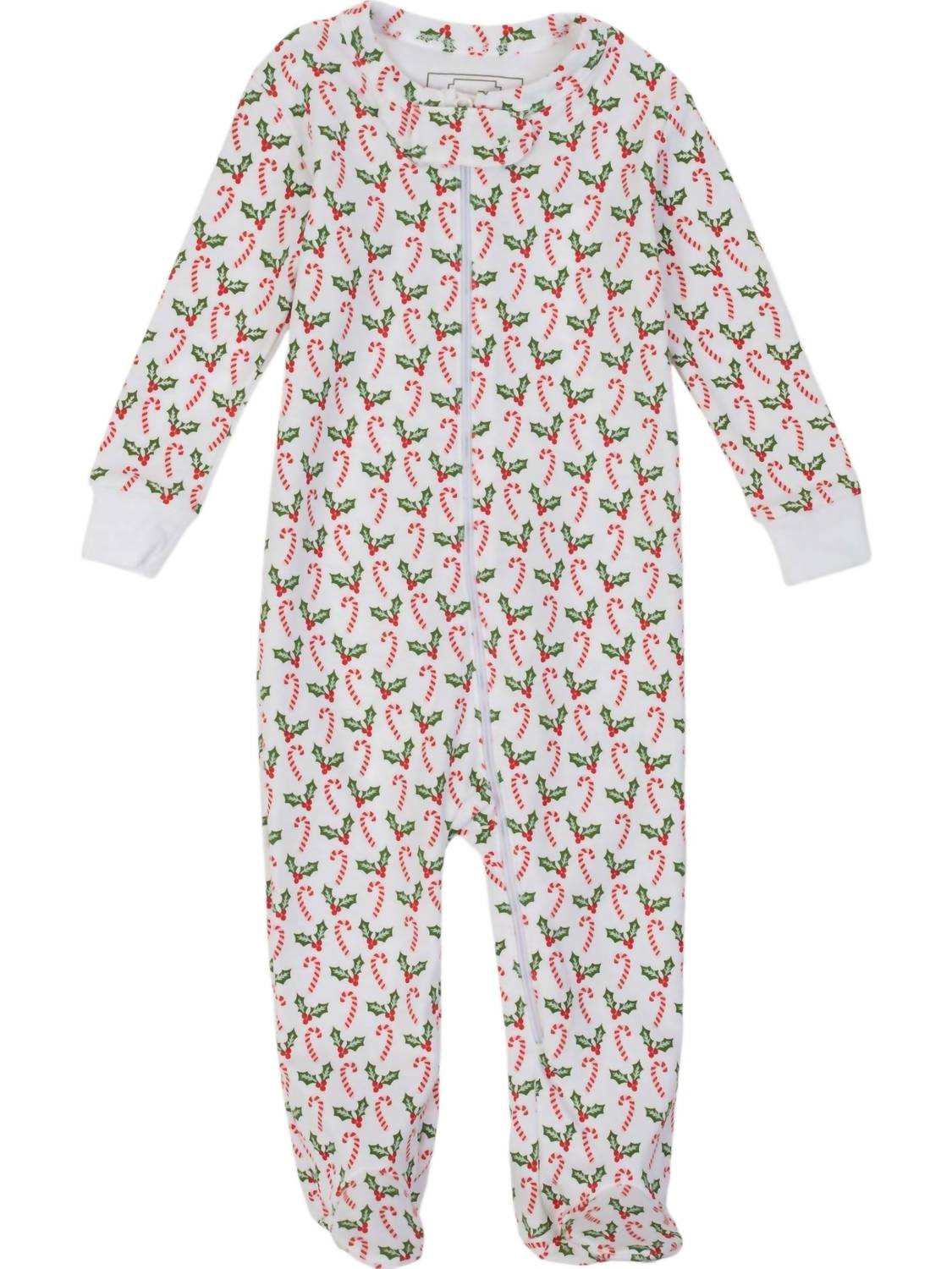 

Детские носки Parker Zipper Footies в цвете Candy Canes & Holly lila + hayes