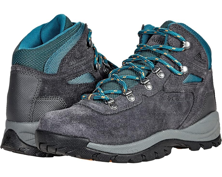 

Походная обувь Columbia Newton Ridge Plus Waterproof Amped, цвет Shark/River Blue