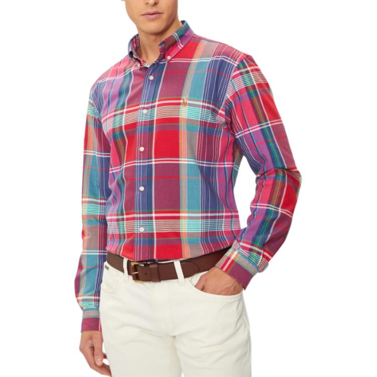 

Проверенная рубашка с длинными рукавами Polo Ralph Lauren, мультиколор