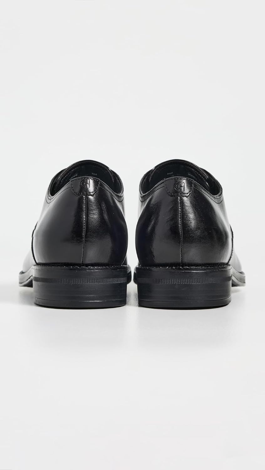 Мужские оксфорды Cole Haan Ledley Grand с цельнокожаным носком, черный — фото 3
