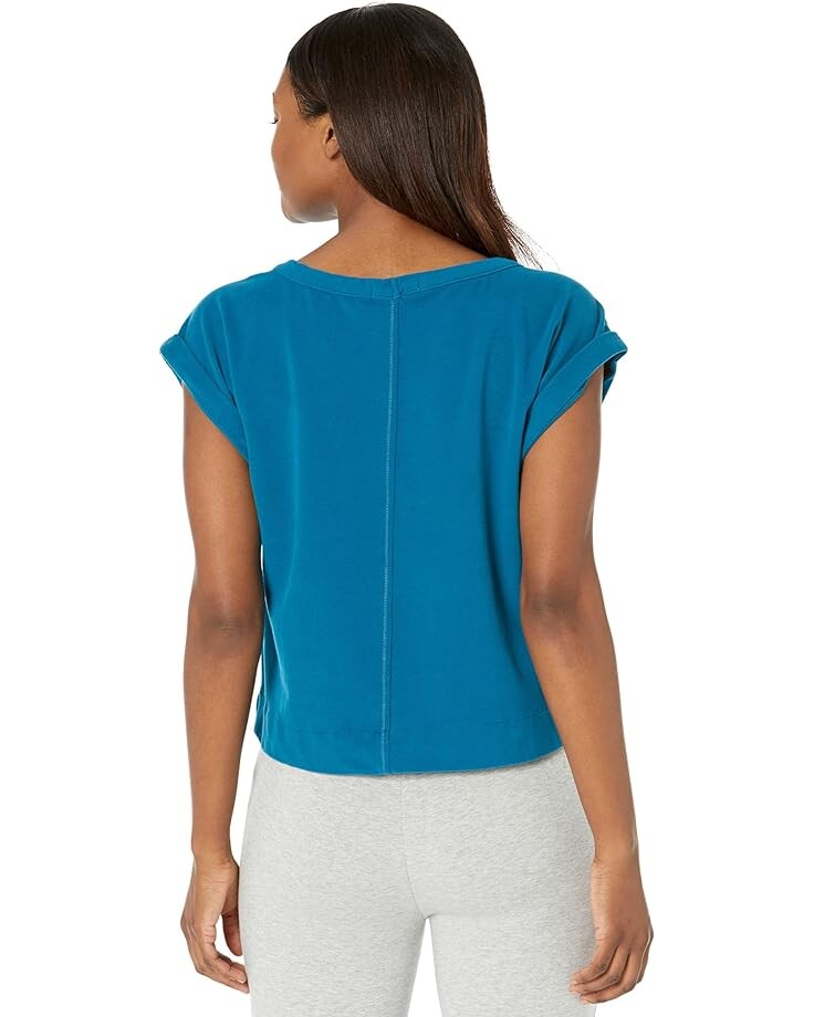 

Футболка Mod-o-doc Supersoft Sanded Jersey Boxy Muscle Tee, цвет Teal