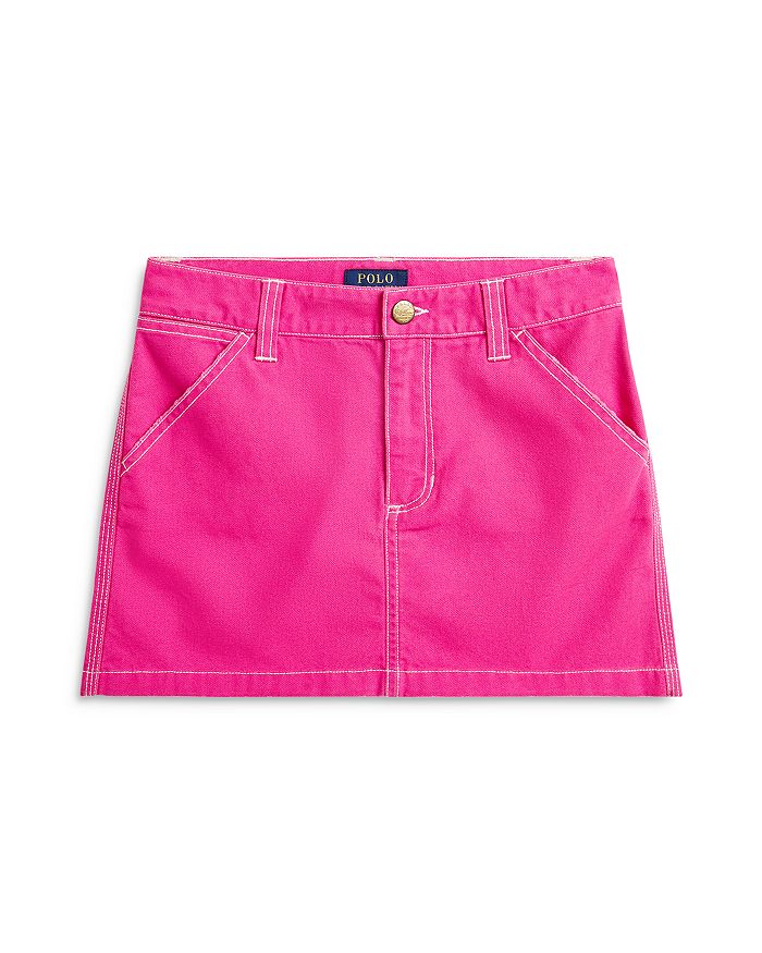 

Юбка из хлопчатобумажной ткани для девочек - Little Kid, Big Kid Ralph Lauren, розовый