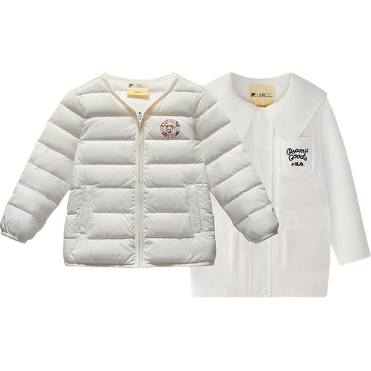 

FILA KIDS Юантяньчжи, Ляньминкуан Casual Спортивная одежда Cloud White для детей 3-7 лет