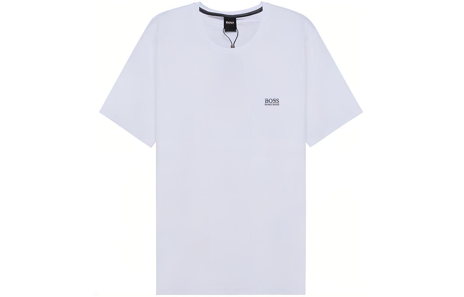 

HUGO BOSS Футболка мужская белая, Белый, HUGO BOSS Футболка мужская белая