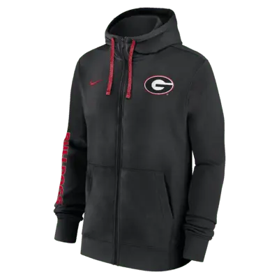 

Худи Nike Georgia Bulldogs Sideline Team Issue, черный