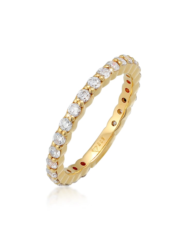 

Elli Кольцо из серебра 925 пробы белого цвета