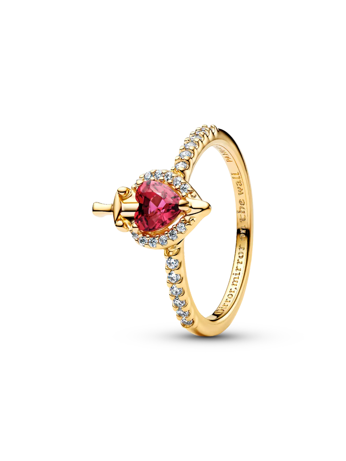 

Кольцо злой королевы Диснея Pandora, 14-каратное золотое покрытие