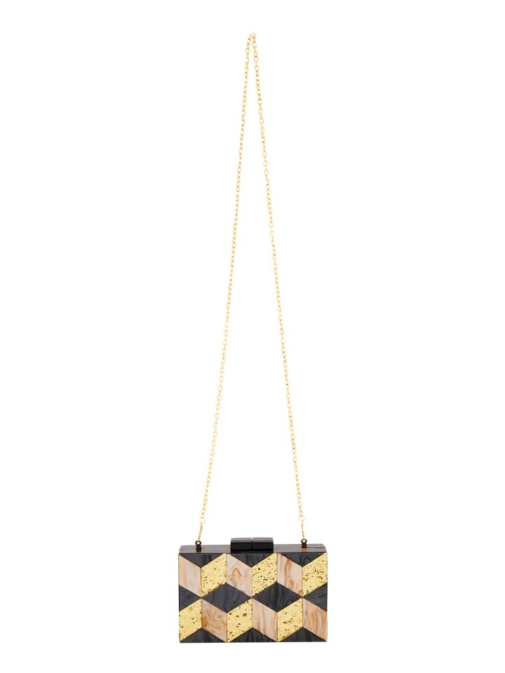 

Наплечная сумка faina Handtasche, цвет Schwarz Gold
