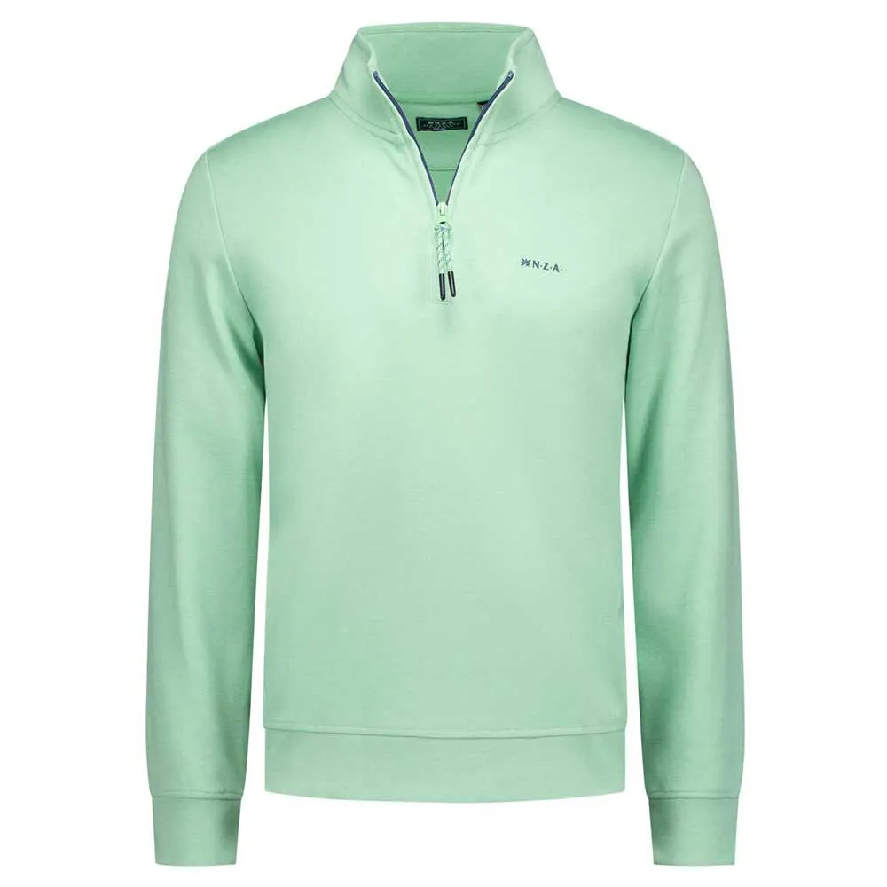 

Толстовка Nza New Zealand Cesar half zip, зеленый
