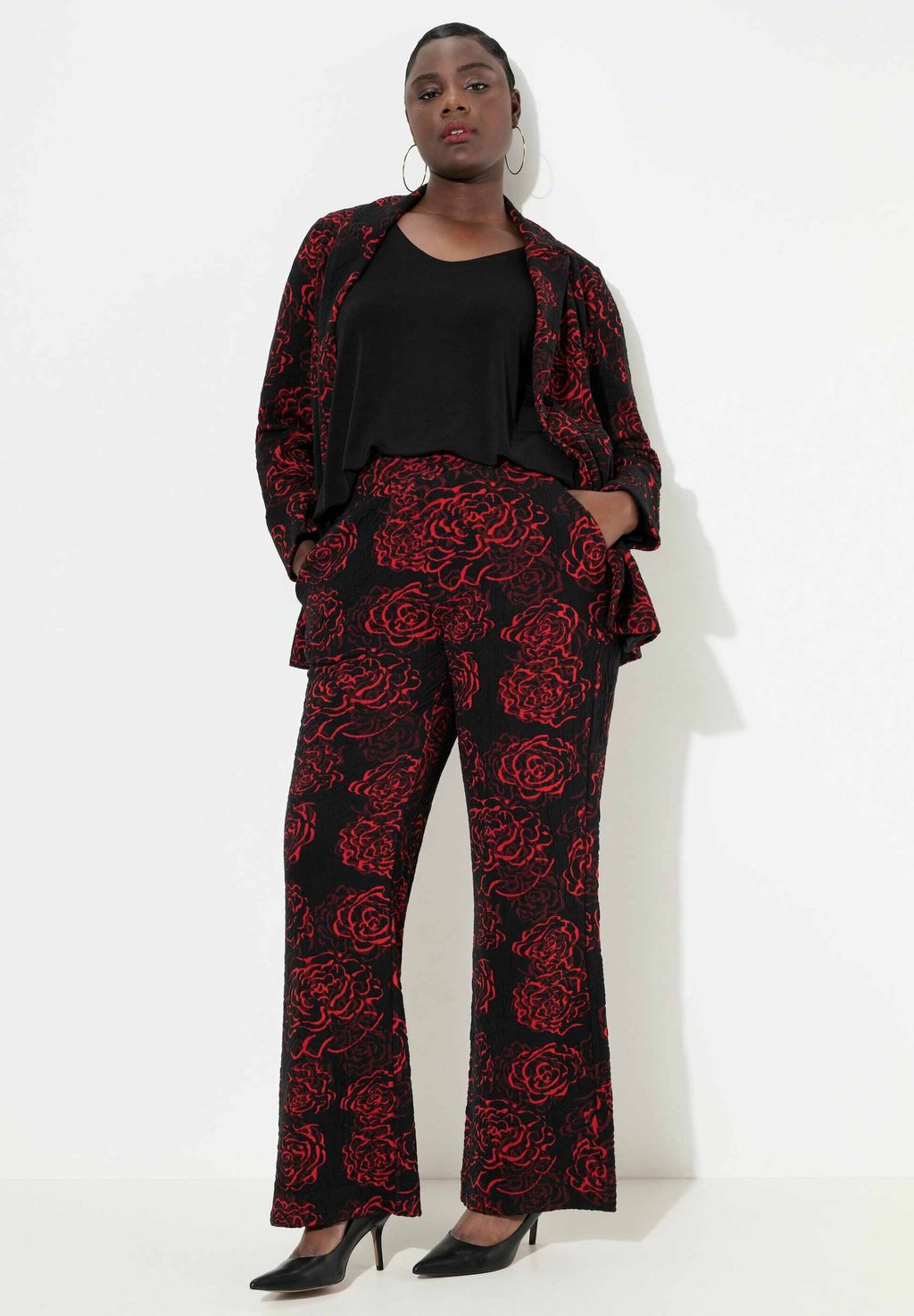 

Брюки Ulla Popken, красный