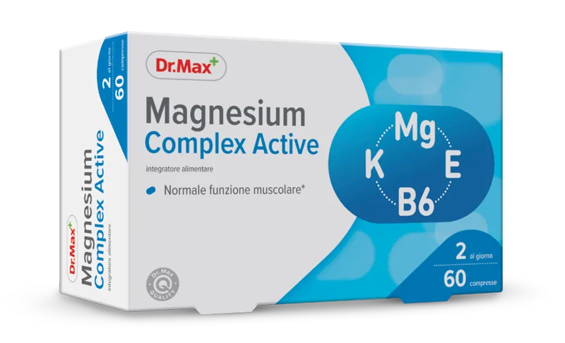 

Dr. Max Magnesium Complex AC 60 таблеток Нормальная мышечная функция