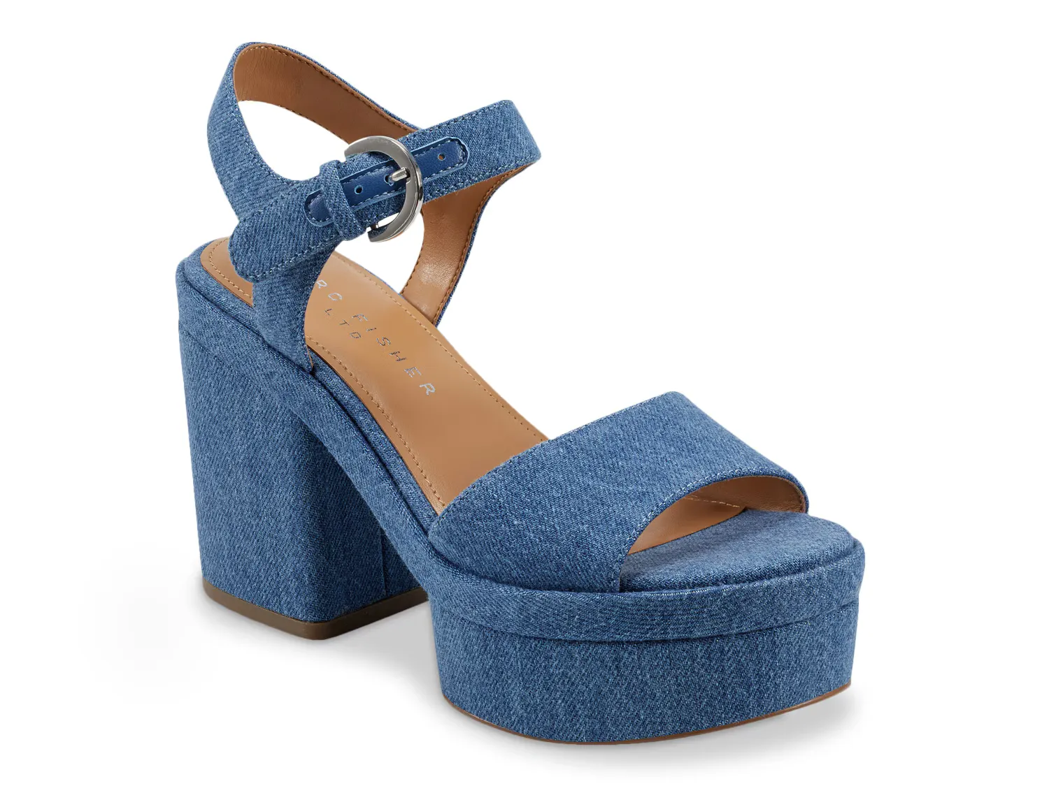 

Сандалии Norma Platform Sandal Marc Fisher, синий