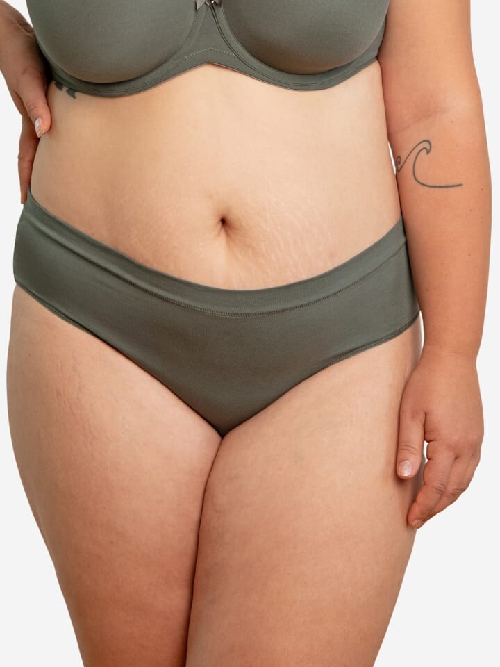 

Трусы SugarShape Panty Cotton Basic, оливковый