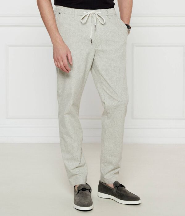 

Брюки чинос h-kane-rds Tapered fit Boss, серый