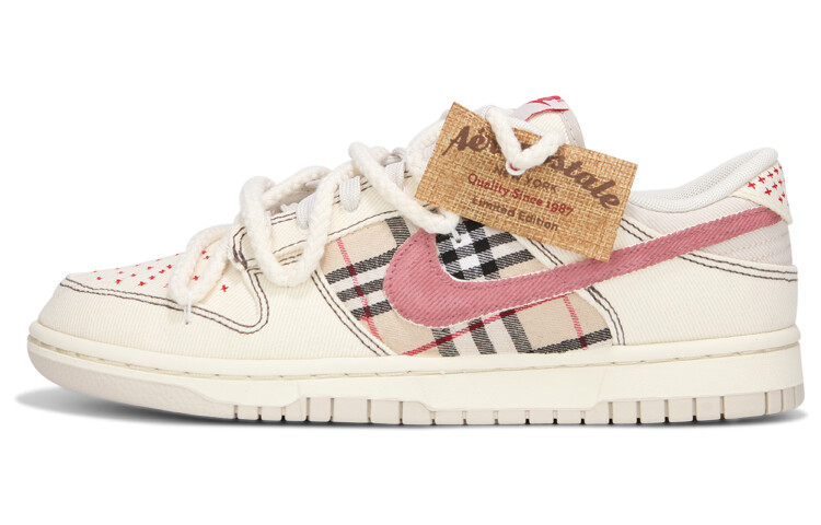 

Кроссовки для скейтбординга Nike Dunk Low унисекс, молочный