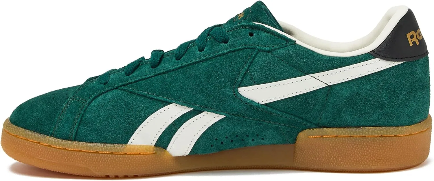 Кроссовки теннисные Reebok Club C Grounds, Collegiate Green/Black/Gum — фото 4