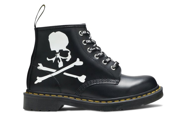 

Кроссовки Dr. Martens END. x Mastermind World x 101 Boot 'Skull', черный