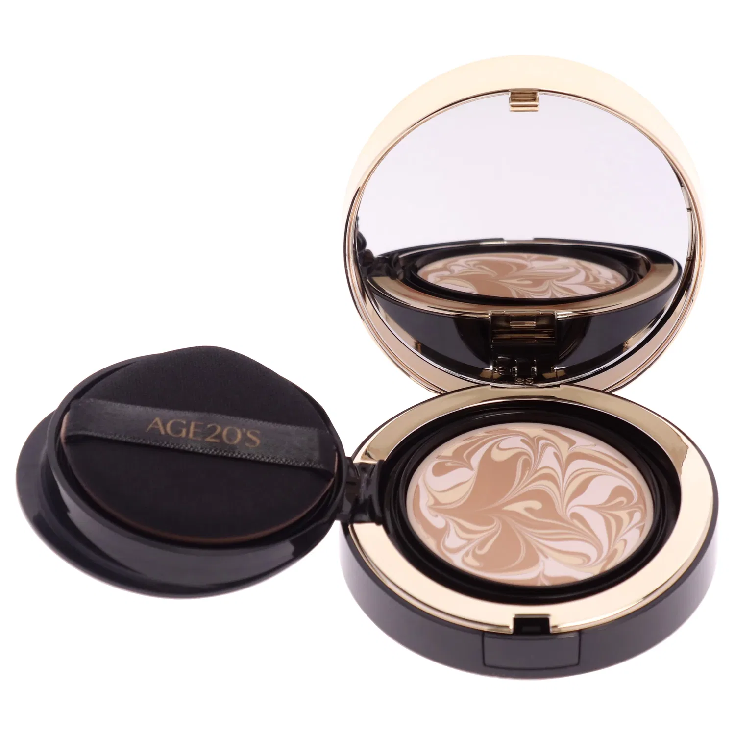Тональный крем Signature Essence Pact Intense Cover SPF 50 Plus - 21N Vanilla от Age20s для женщин - 0,49 унции, коричневый — фото 2