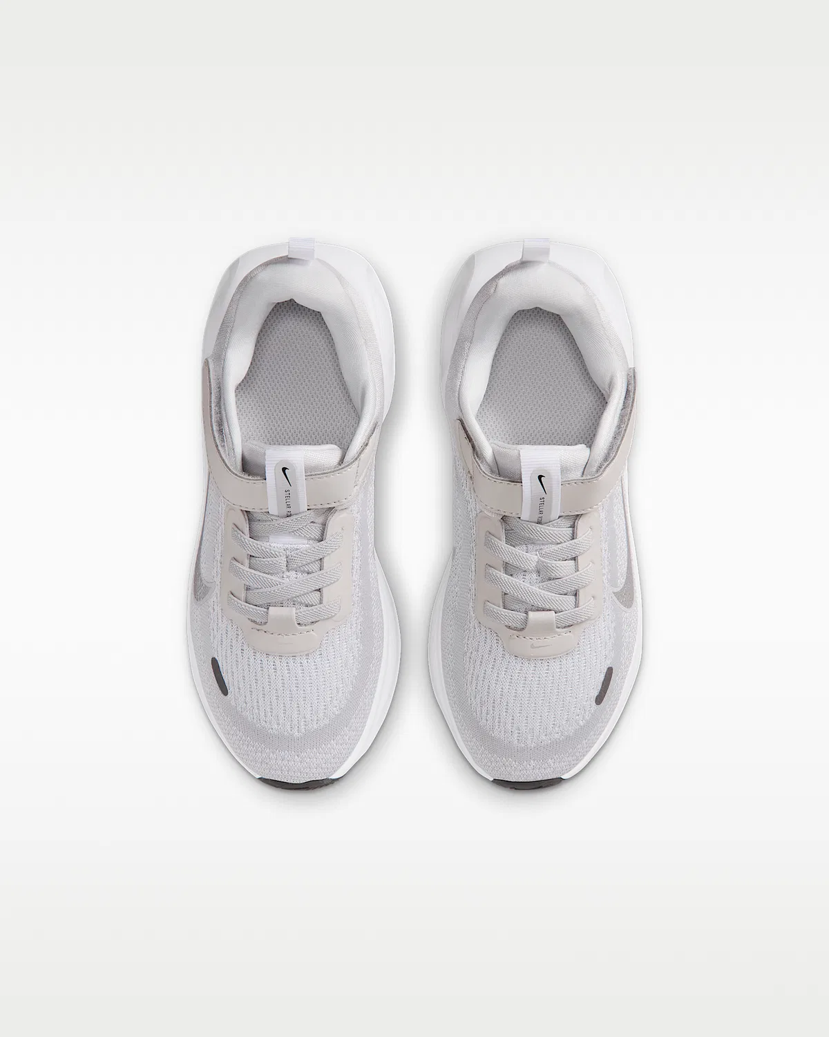 Детские кроссовки Nike Stellar Ride, White/Vast Grey/Black/Metallic Silver — фото 4