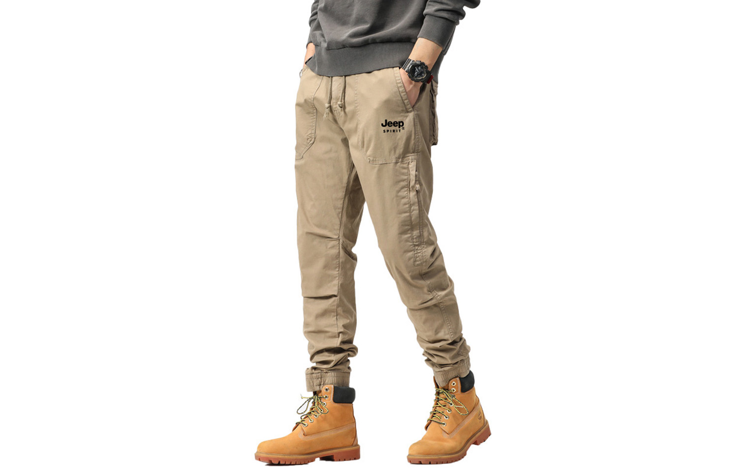 

Грузовые штаны мужские JEEP SPIRIT, хаки