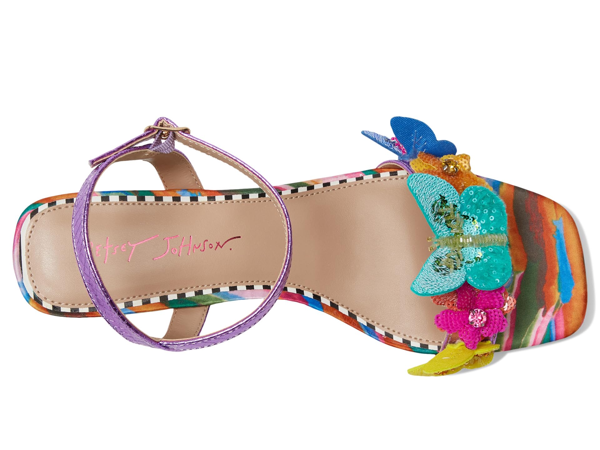 Сандалии Blue by Betsey Johnson Emerry, цвет Fuschia Multi — фото 2