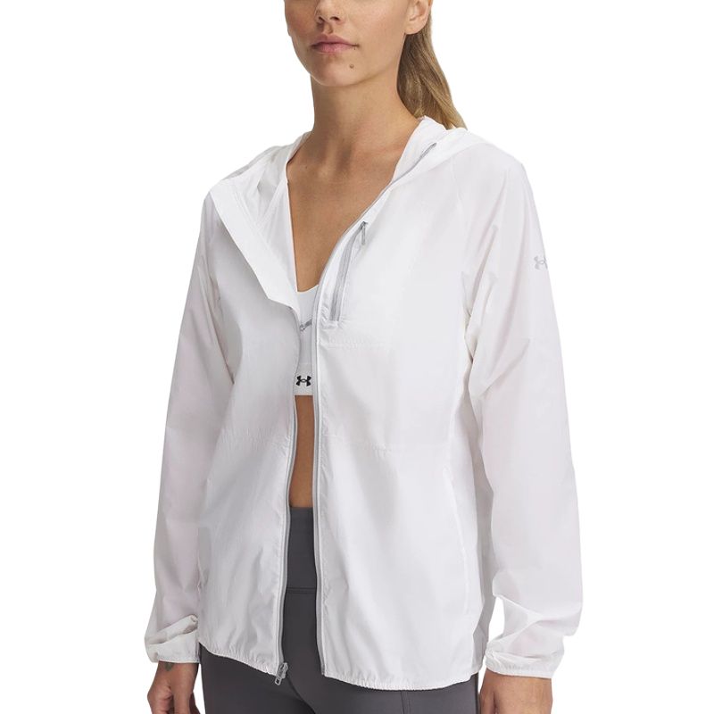 

Under Armour Куртка Launch женская белая, White