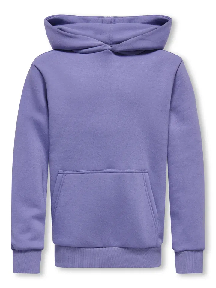 Капюшон хлопковый ONLY & SONS Junior, фиолетовый