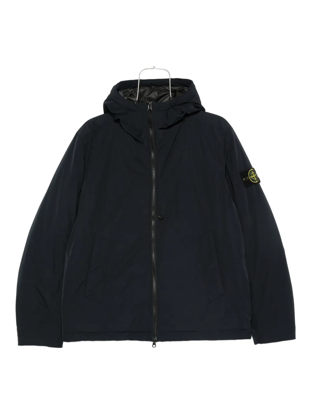 

Утепленная куртка с капюшоном Stone Island, синий