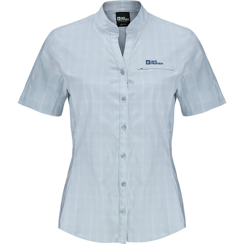 

Блузка Norbo s/s shirt w Jack Wolfskin, голубой