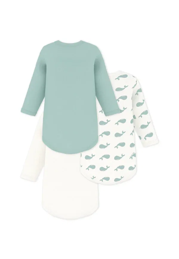 Комплект боди 3 шт Petit Bateau, разноцветный — фото 2