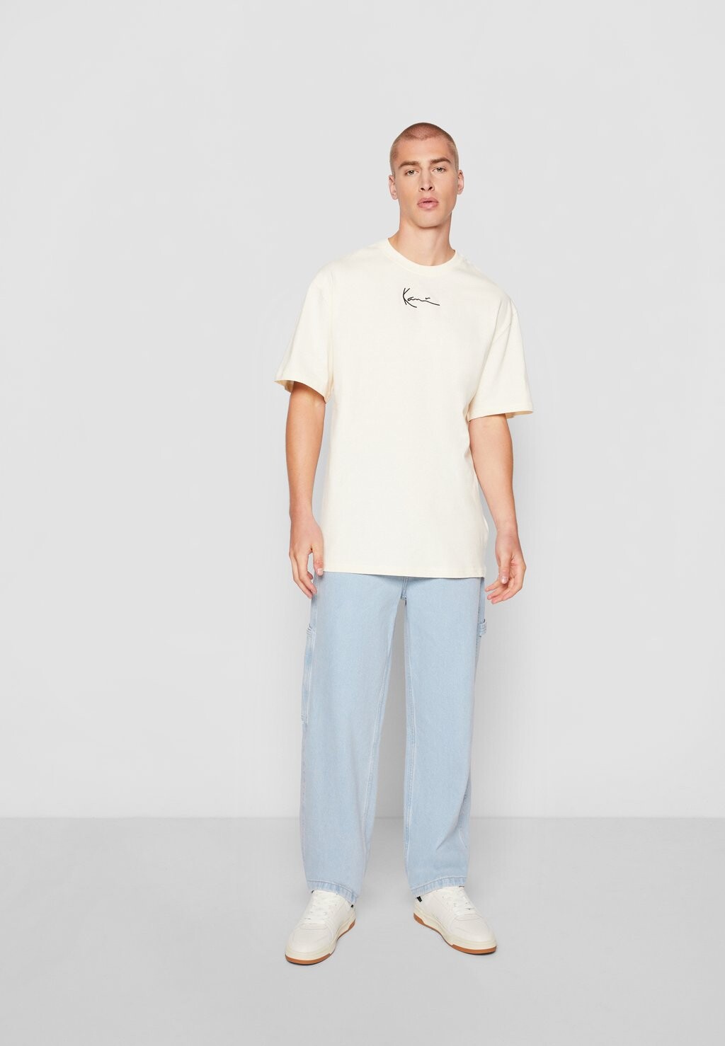

Футболка с принтом ФУТБОЛКА ESSENTIAL UNISEX 3 PACK Karl Kani, светло-песочный/песочный/темно-коричневый